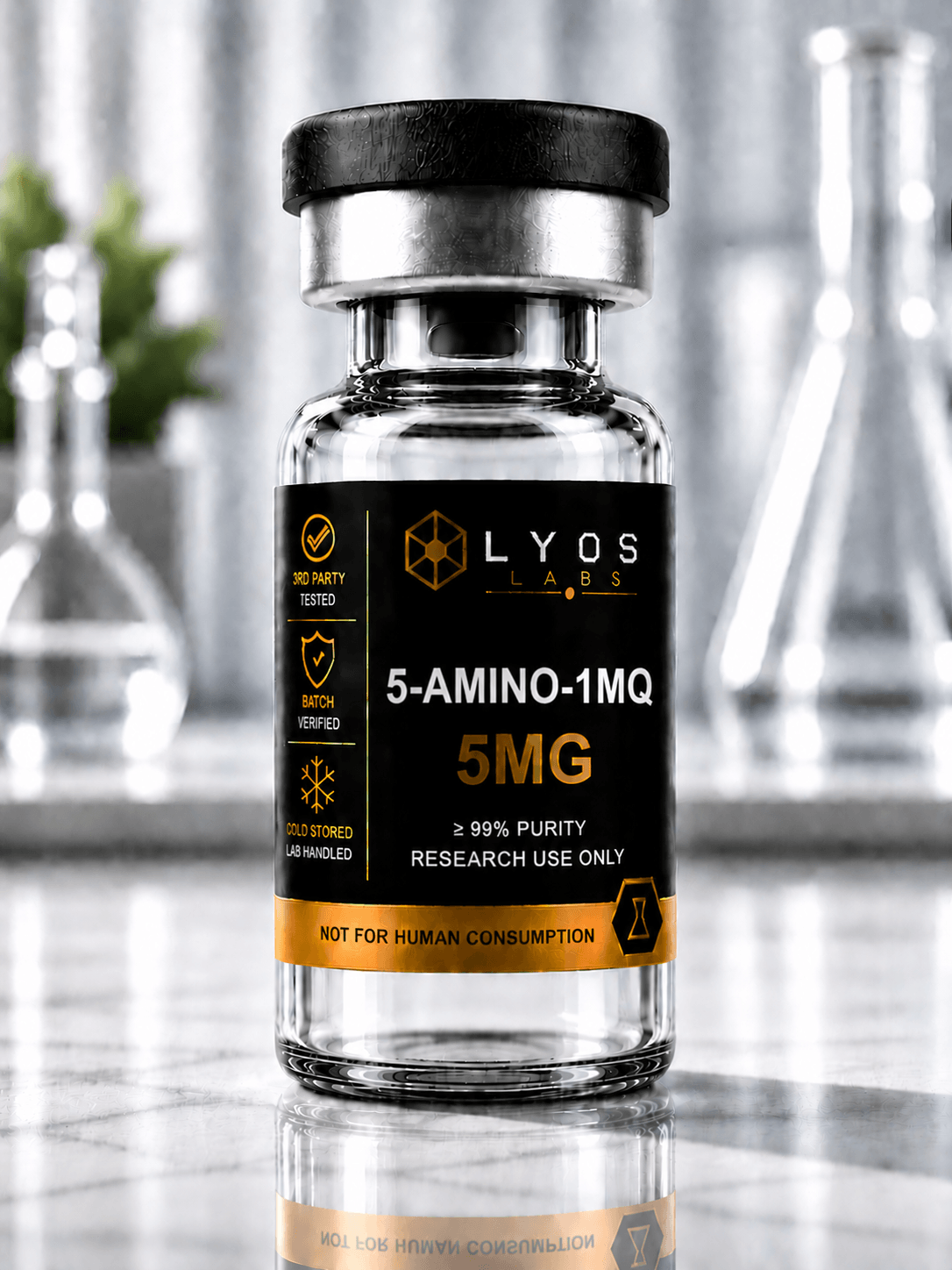 5-amino-1mq lab tested 5-Amino-1MQ — Technical Lot Record · Lyos Labs